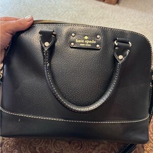 Kate Spade Black Satchel Bag